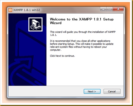 SnapCrab_XAMPP 181 win32_2012-12-19_21-8-1_No-00